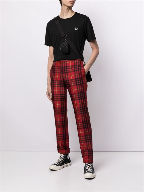 T-shirt uomo manica corta nera FRED PERRY | M1600102